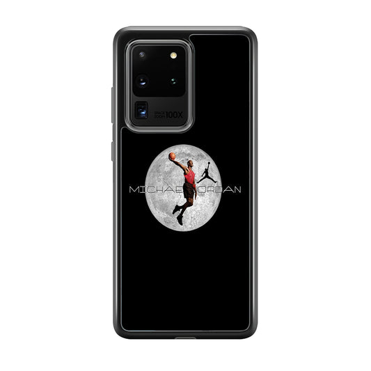 Air Jordan Flying On The Moon Samsung Galaxy S20 Ultra Case
