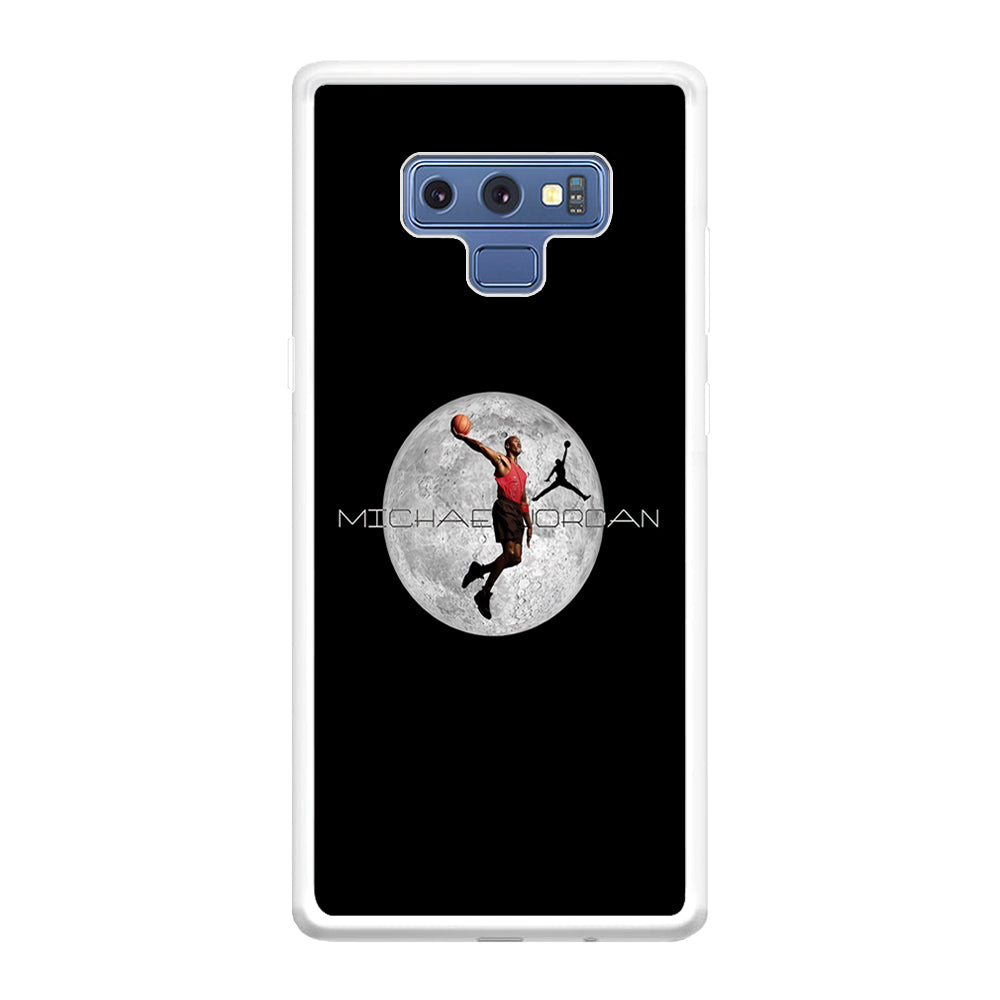 Air Jordan Flying On The Moon Samsung Galaxy Note 9 Case