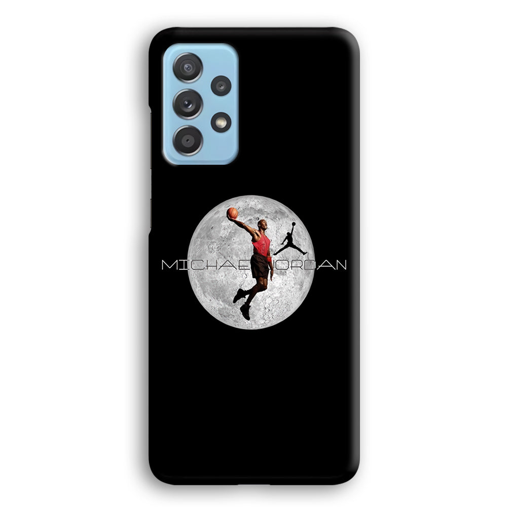 Air Jordan Flying On The Moon Samsung Galaxy A52 Case