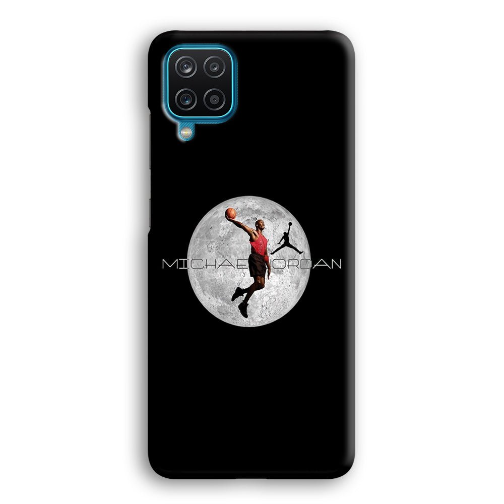 Air Jordan Flying On The Moon Samsung Galaxy A12 Case