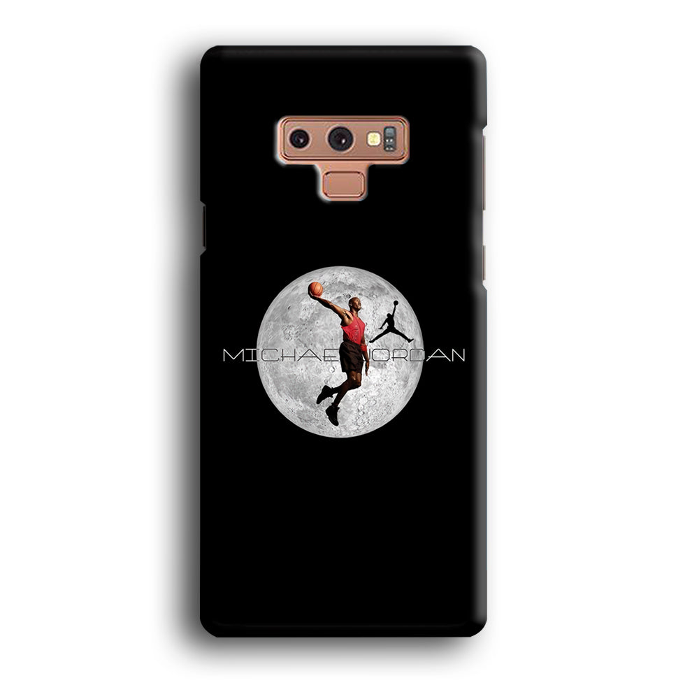 Air Jordan Flying On The Moon Samsung Galaxy Note 9 Case