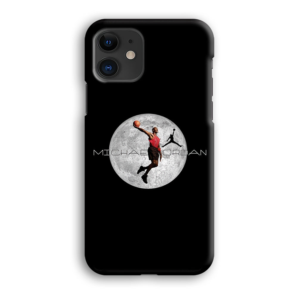 Air Jordan Flying On The Moon iPhone 12 Case