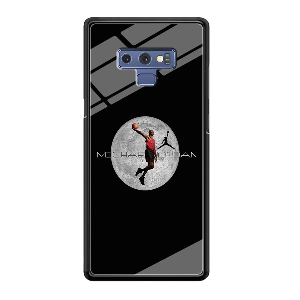 Air Jordan Flying On The Moon Samsung Galaxy Note 9 Case