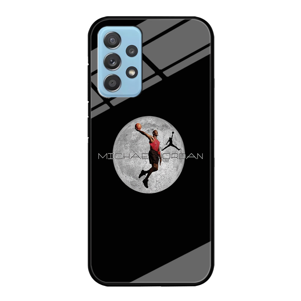 Air Jordan Flying On The Moon Samsung Galaxy A52 Case