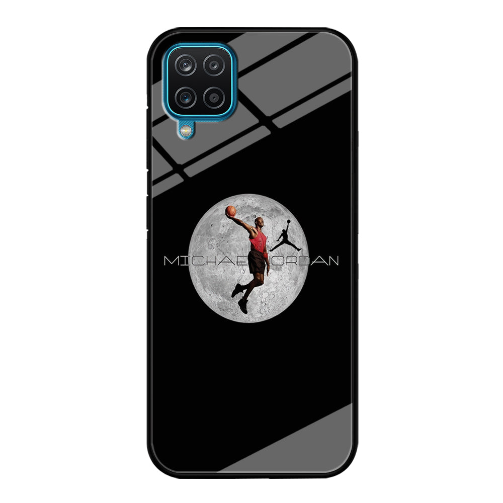 Air Jordan Flying On The Moon Samsung Galaxy A12 Case