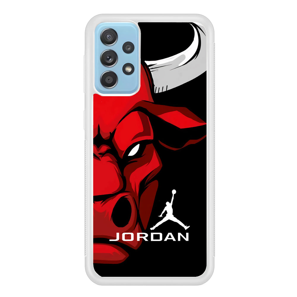 Air Jordan Icon Of Chicago Bulls Samsung Galaxy A52 Case