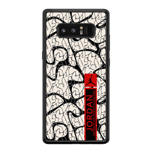 Air Jordan Inspired by Great Player Samsung Galaxy Note 8 Case