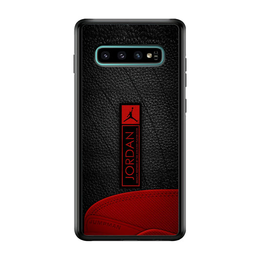 Air Jordan Leather Touch Samsung Galaxy S10 Plus Case