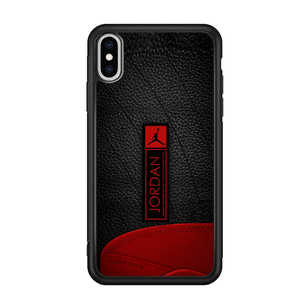 Air Jordan Leather Touch iPhone XS Case