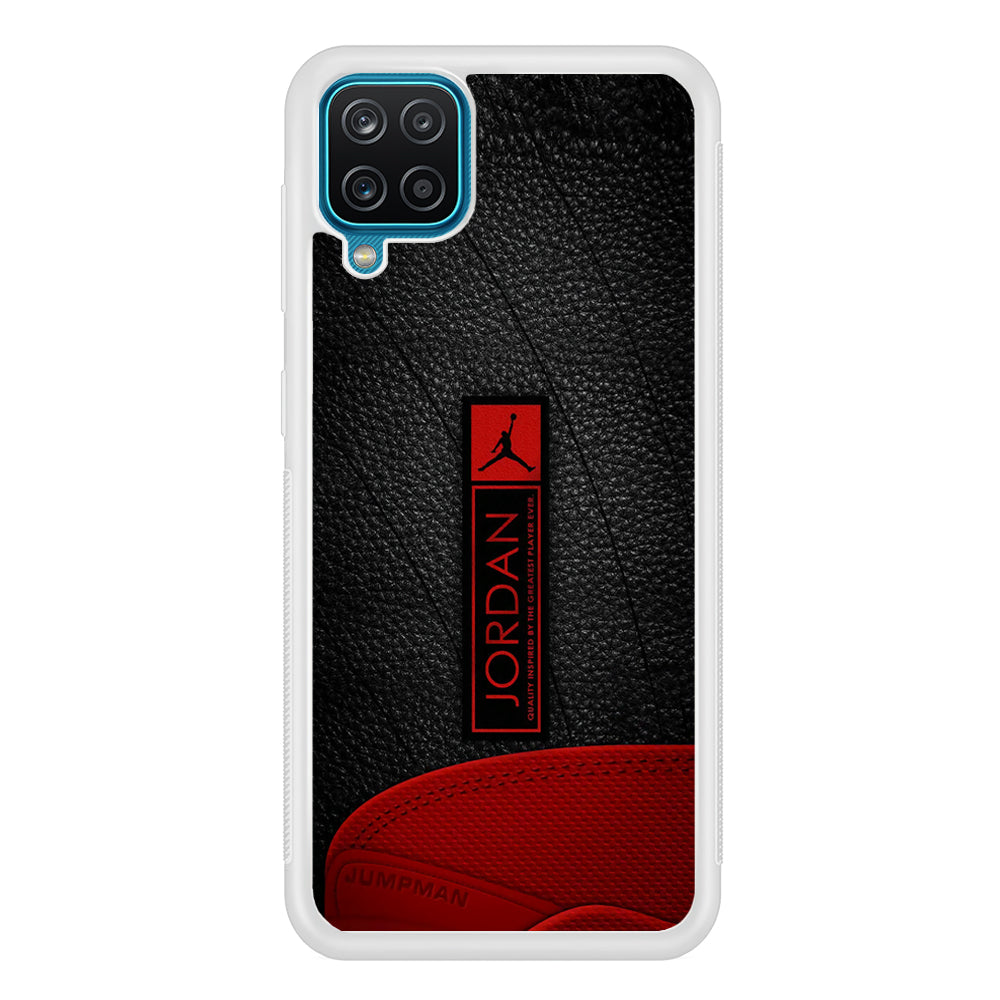 Air Jordan Leather Touch Samsung Galaxy A12 Case