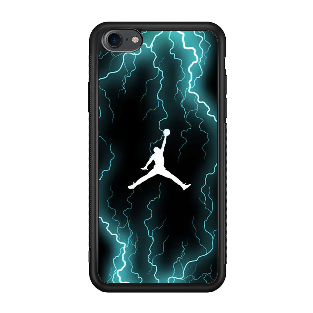 Air Jordan Lightning Pattern iPhone 8 Case