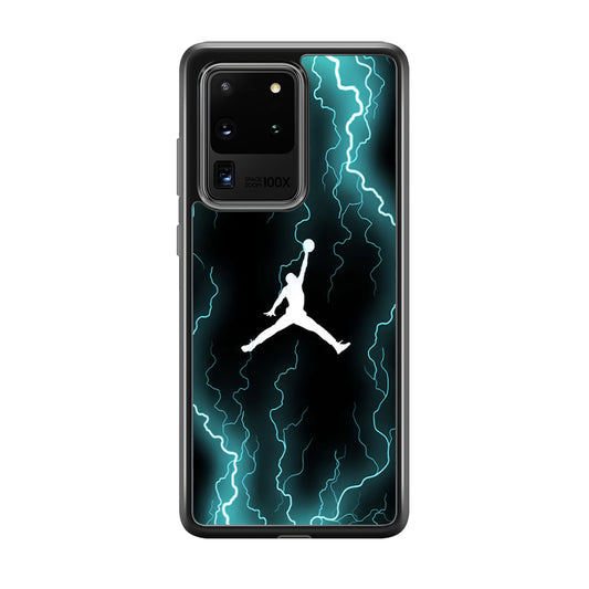 Air Jordan Lightning Pattern Samsung Galaxy S20 Ultra Case