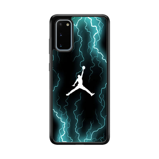 Air Jordan Lightning Pattern Samsung Galaxy S20 Case