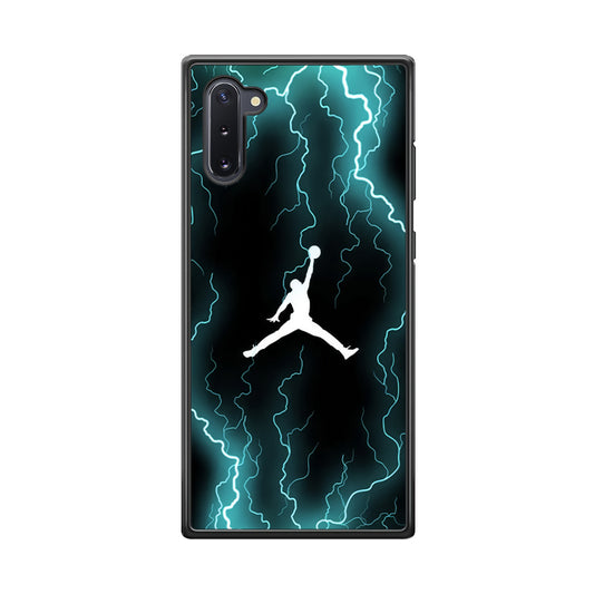 Air Jordan Lightning Pattern Samsung Galaxy Note 10 Case