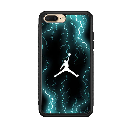 Air Jordan Lightning Pattern iPhone 8 Plus Case