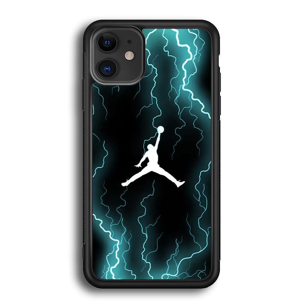 Air Jordan Lightning Pattern iPhone 12 Case