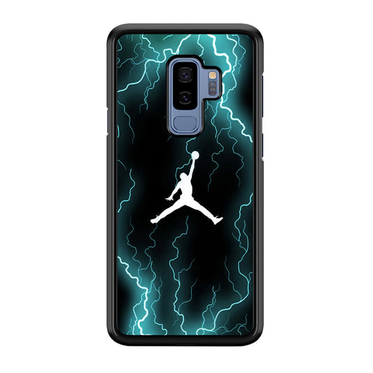 Air Jordan Lightning Pattern Samsung Galaxy S9 Plus Case