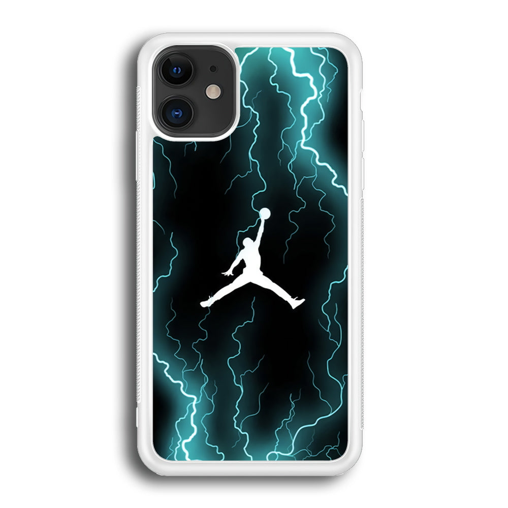 Air Jordan Lightning Pattern iPhone 12 Case