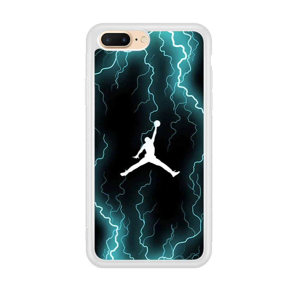 Air Jordan Lightning Pattern iPhone 8 Plus Case