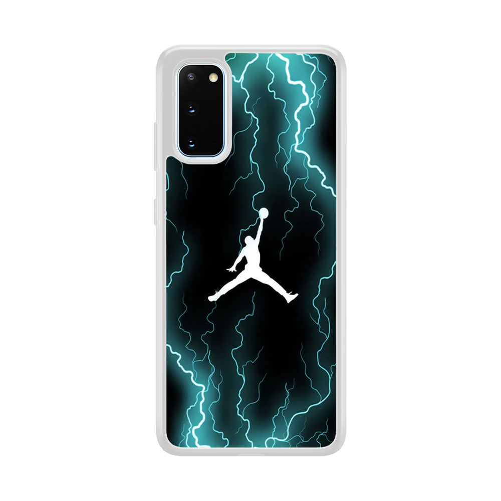 Air Jordan Lightning Pattern Samsung Galaxy S20 Case