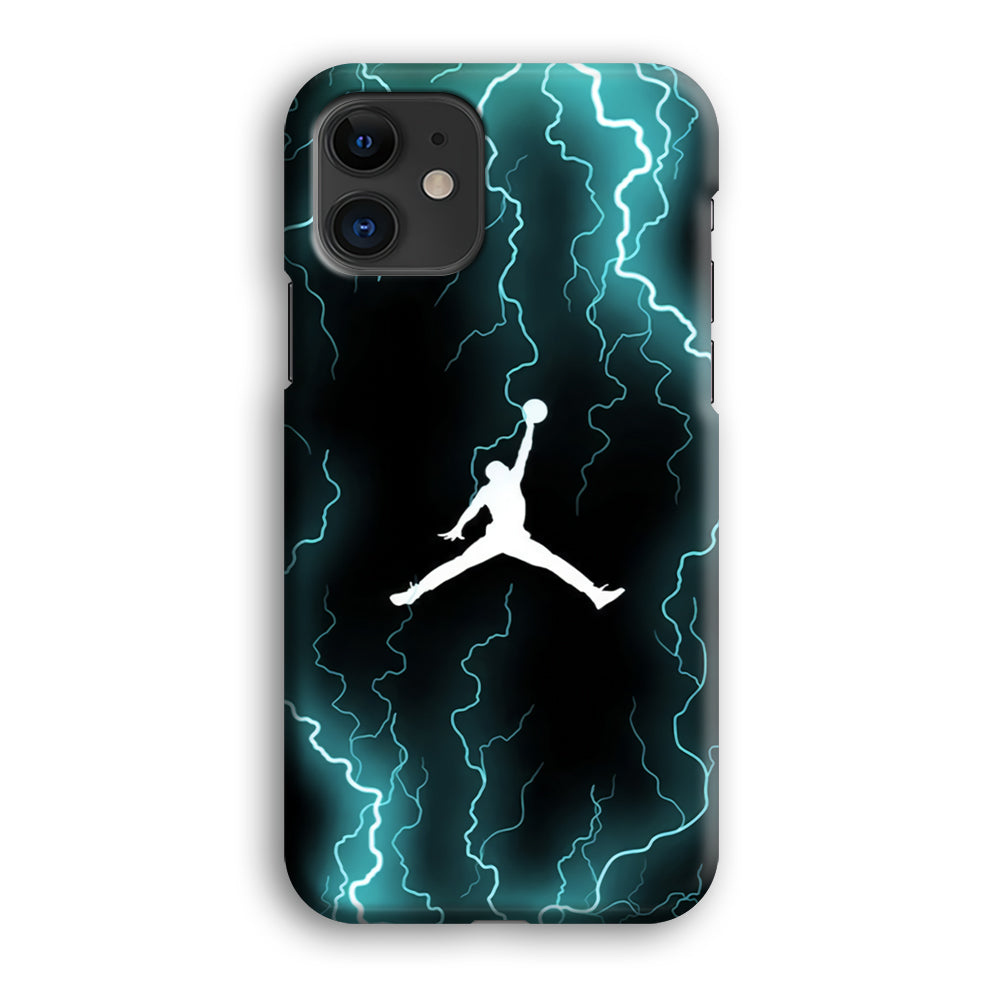 Air Jordan Lightning Pattern iPhone 12 Case