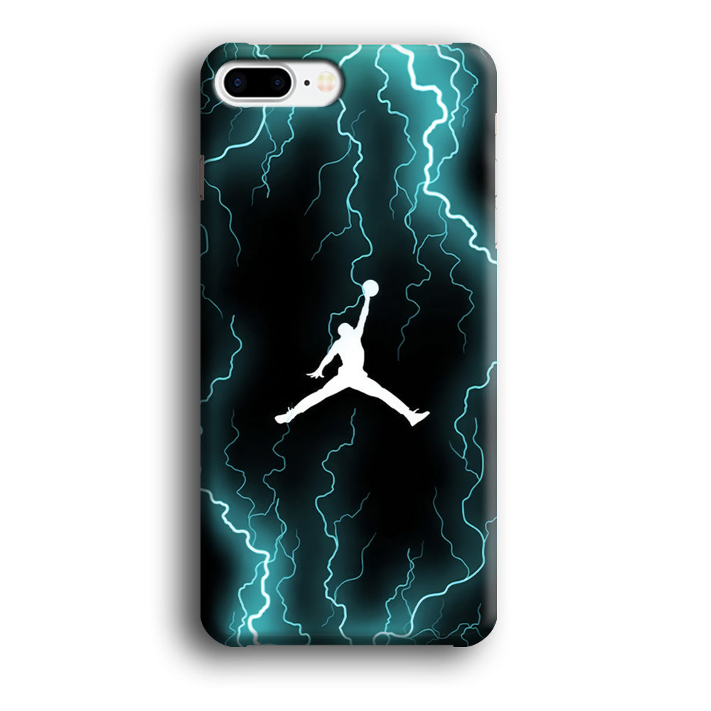 Air Jordan Lightning Pattern iPhone 8 Plus Case