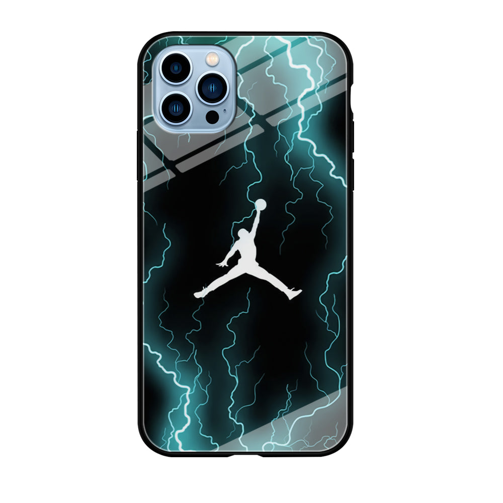 Air Jordan Lightning Pattern iPhone 12 Pro Case