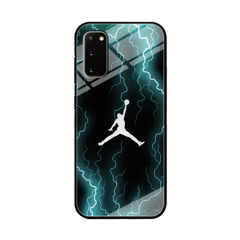 Air Jordan Lightning Pattern Samsung Galaxy S20 Case