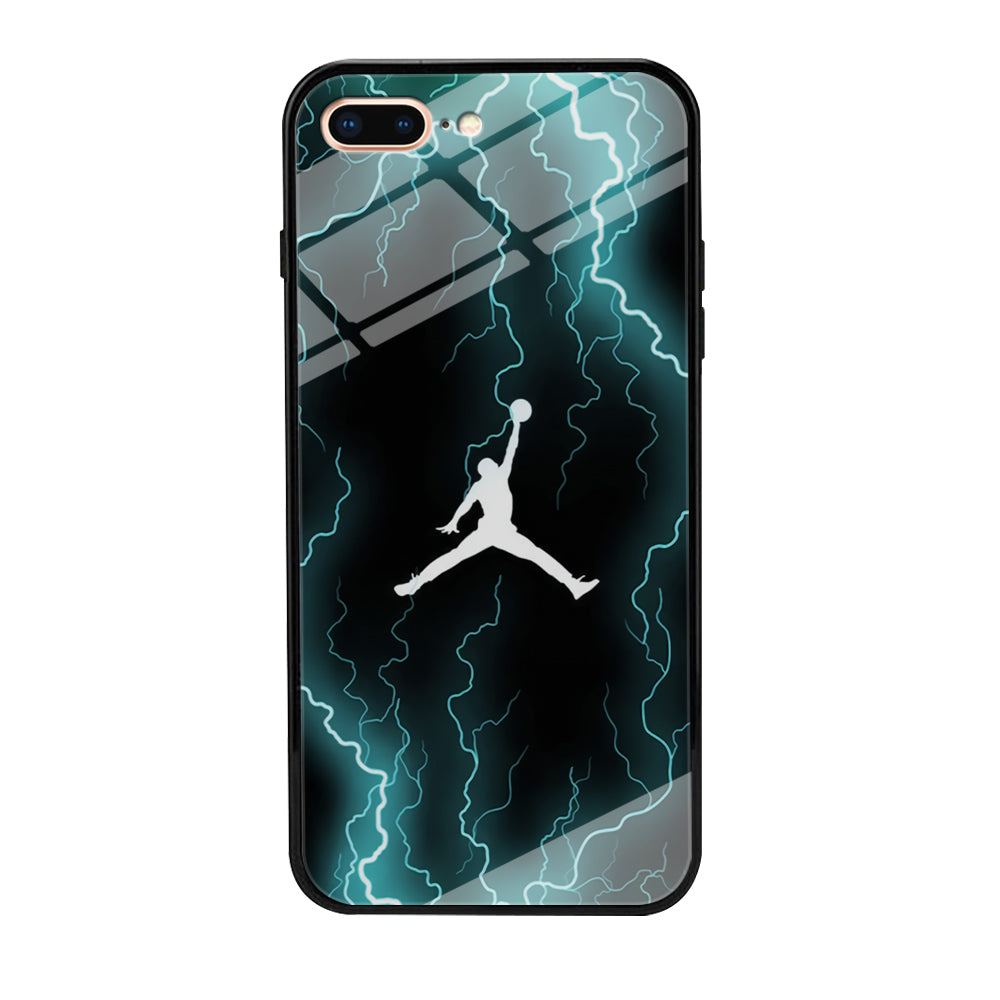 Air Jordan Lightning Pattern iPhone 8 Plus Case