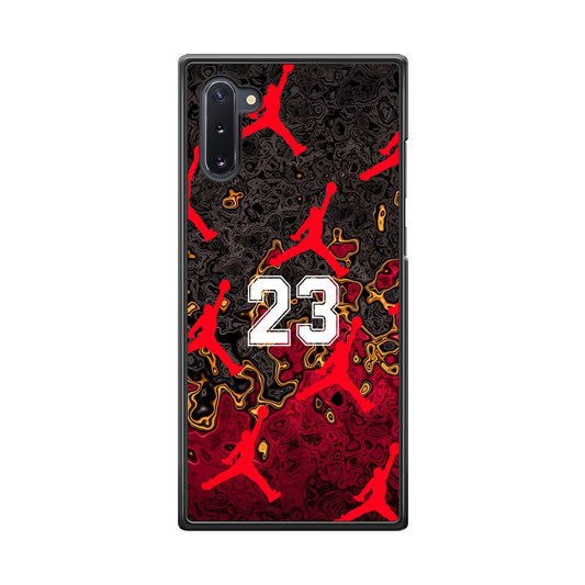 Air Jordan Marble Abstract Samsung Galaxy Note 10 Case