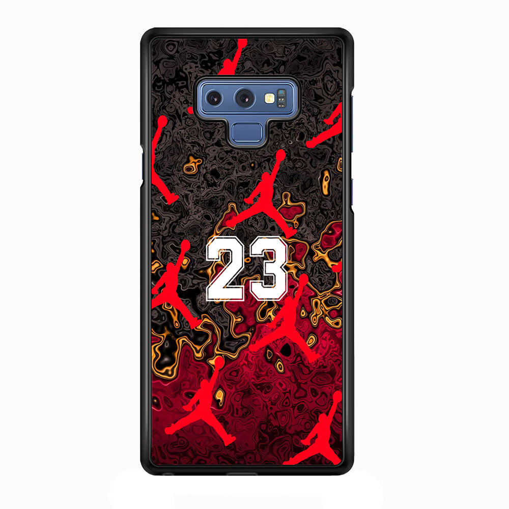 Air Jordan Marble Abstract Samsung Galaxy Note 9 Case