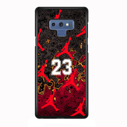 Air Jordan Marble Abstract Samsung Galaxy Note 9 Case