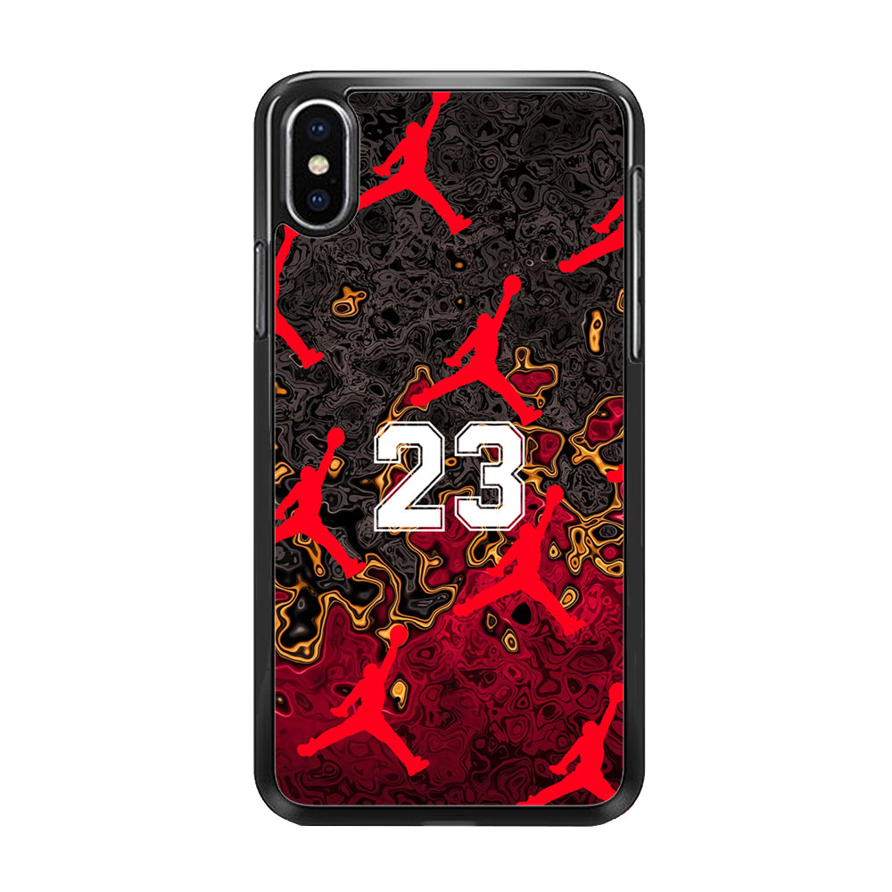 Air Jordan Marble Abstract iPhone X Case