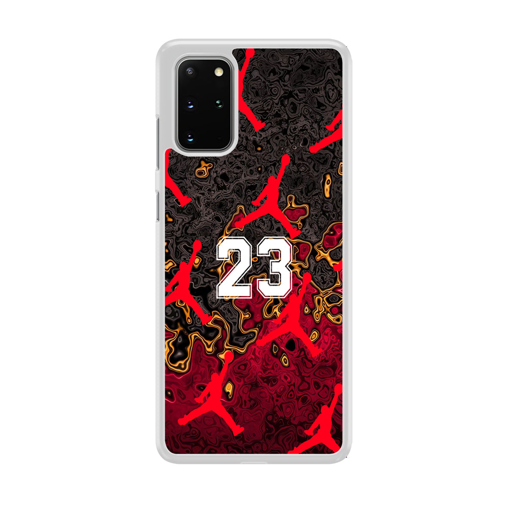 Air Jordan Marble Abstract Samsung Galaxy S20 Plus Case