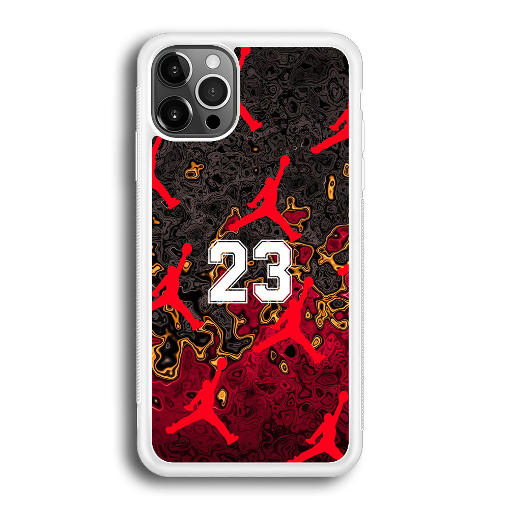 Air Jordan Marble Abstract iPhone 12 Pro Case