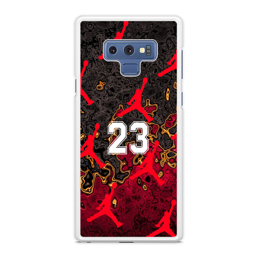 Air Jordan Marble Abstract Samsung Galaxy Note 9 Case