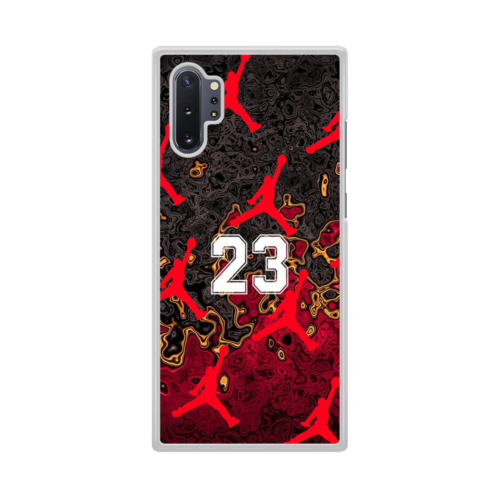 Air Jordan Marble Abstract Samsung Galaxy Note 10 Plus Case