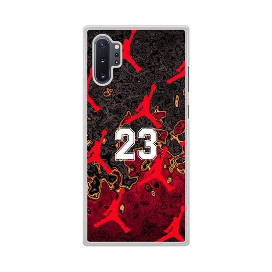 Air Jordan Marble Abstract Samsung Galaxy Note 10 Plus Case