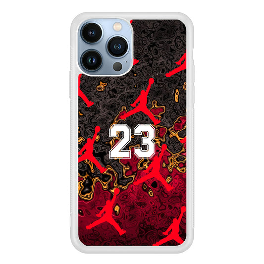 Air Jordan Marble Abstract iPhone 13 Pro Max Case