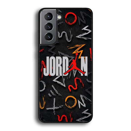 Air Jordan Mix Shape Samsung Galaxy S21 Plus Case
