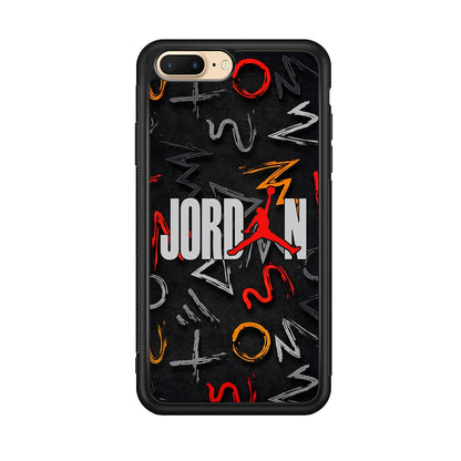 Air Jordan Mix Shape iPhone 8 Plus Case