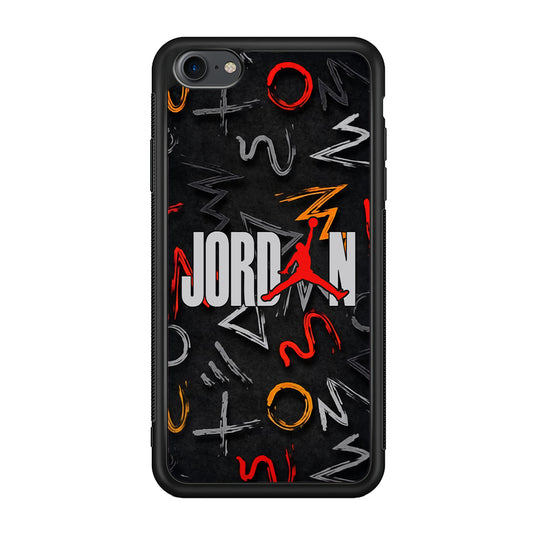 Air Jordan Mix Shape iPhone 8 Case