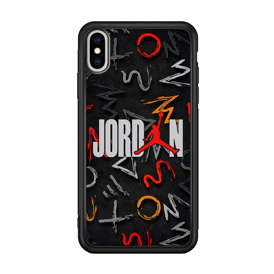 Air Jordan Mix Shape iPhone XS Case