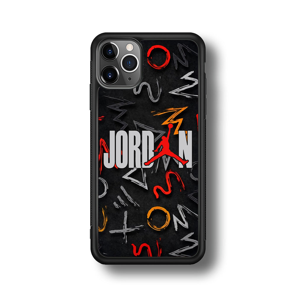 Air Jordan Mix Shape iPhone 11 Pro Max Case