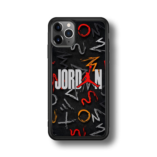 Air Jordan Mix Shape iPhone 11 Pro Max Case