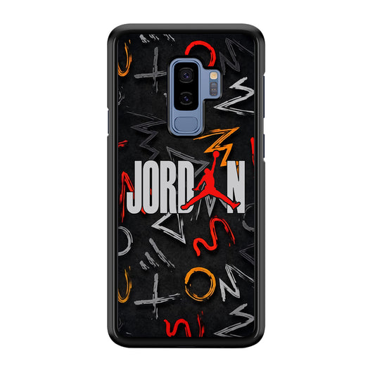 Air Jordan Mix Shape Samsung Galaxy S9 Plus Case