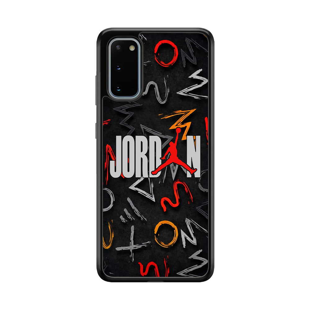 Air Jordan Mix Shape Samsung Galaxy S20 Case