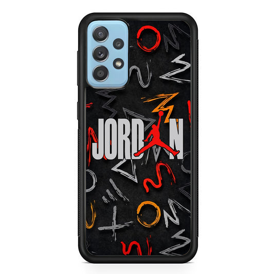 Air Jordan Mix Shape Samsung Galaxy A52 Case