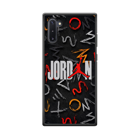 Air Jordan Mix Shape Samsung Galaxy Note 10 Case