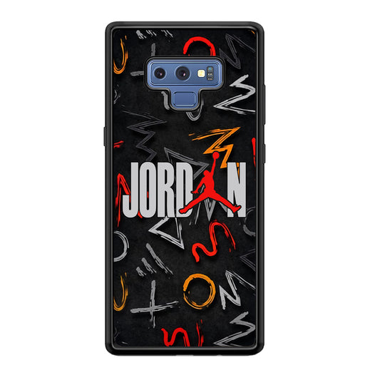 Air Jordan Mix Shape Samsung Galaxy Note 9 Case
